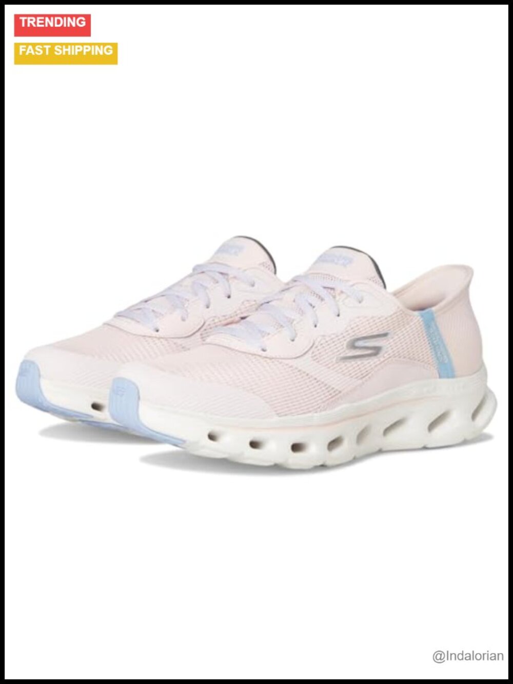 Go Walk Glide Step 2.0 Belah Hands Free Slip-Ins Sneaker Mesh Athletic Shoe